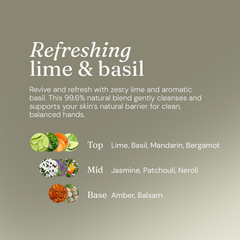 Image 5 for Hand Wash - Refreshing Lime & Basil - 400ml