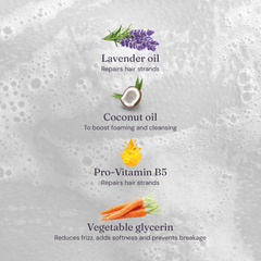 Image 3 for Nourishing Shampoo for Dry Hair Calming Lavender 5L Refill