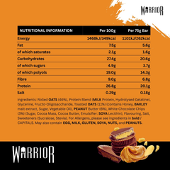 Image 4 for Raw Flapjack Protein Bars Chocolate Peanut 12 x 75g