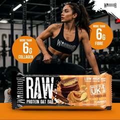 Image 5 for Raw Flapjack Protein Bars Chocolate Peanut 12 x 75g