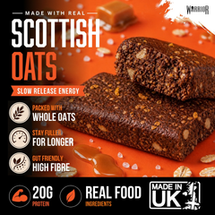 Image 4 for Raw Flapjack Protein Bars Salted Caramel 12 x 75g