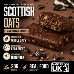 Image 5 for Raw Flapjack Cookies & Cream12 x 75G