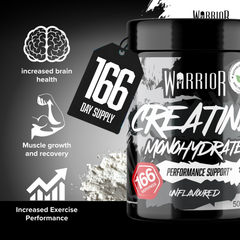 Image 4 for Creatine Monohydrate Powder 500g, Pure Micronised, Unflavoured, Vegan, 166 Servings