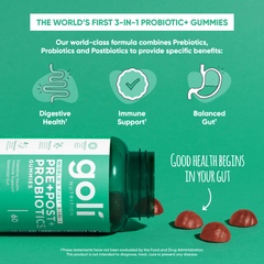 Image 5 for Pre+Post+Live Bacteria Gummies 60