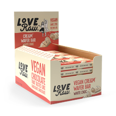 Image 1 for White Choc Cre&m Wafer Bar 12 x 45g