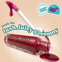 Image 3 for Nature Spell Nature Spell Hydrating Lip Oil 6ml Rio Acai Berry Crush - Berry (Non-Shimmer) Rio Acai Berry Crush - Berry (Non-Shimmer)