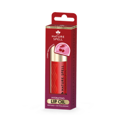 Image 1 for Nature Spell Nature Spell Hydrating Lip Oil 6ml Parisian Cherry Night - Cherry Red Shimmer Parisian Cherry Night - Cherry Red Shimmer