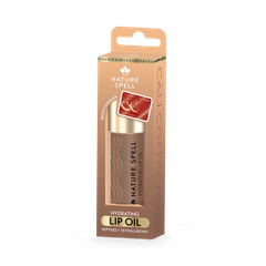 Image 1 for Nature Spell Nature Spell Hydrating Lip Oil 6ml Cali Coffee Rush - Brown Shimmer Cali Coffee Rush - Brown Shimmer