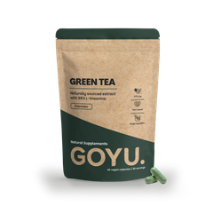 Image 1 for Green Tea Extract Capsules 500mg (L-Theanine) - 60 Capsules