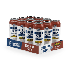 Image 1 for Beef XP Can - 30g Protein - Millions Cola - 12 x 500ml