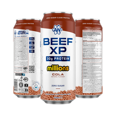 Image 5 for Beef XP Can - 30g Protein - Millions Cola - 12 x 500ml