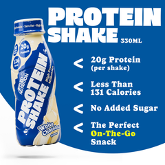 Image 2 for High Protein Shake - 20g Protein - White Chocolate - 8 x 330ml