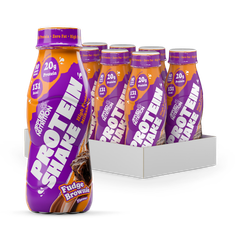 Image 1 for High Protein Shake - 20g Protein - Fudge Brownie - 8 x 330ml