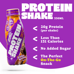 Image 2 for High Protein Shake - 20g Protein - Fudge Brownie - 8 x 330ml