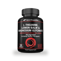 Image 1 for L-Theanine with Chelated Magnesium Glycinate and Lemon Balm Extract for Clam Night & Reset