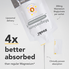 Image 3 for Liposomal Magnesium Bisglycinate 2000mg Pineapple 90 Sachets Bundle