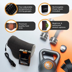 Image 4 for LyfeFocus Neck Stretcher With Heat & Power Bank