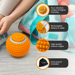 Image 4 for LyfeFocus Massage Ball Orange