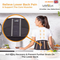 Image 4 for LyfeFocus Lower Back Support Belt XX-Large