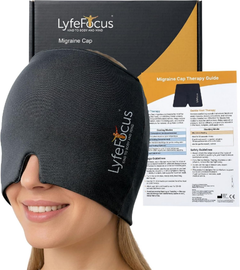 Image 2 for LyfeFocus Migraine Cap Black