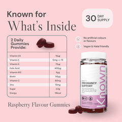 Image 5 for Preganancy Support Vegan 60 Gummies