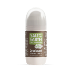 Image 1 for Oud & Bergamot Natural Refillable Roll-On Deodorant