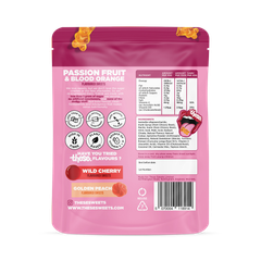 Image 2 for Sweets - Ultra low sugar gummies - Passion Fruit and Blood Orange 45g