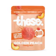 Image 1 for Sweets - Ultra low sugar gummies -Golden Peach 45g