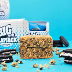 Image 3 for Big Protein Flapjack - Cookies & Cream 12 x 100g