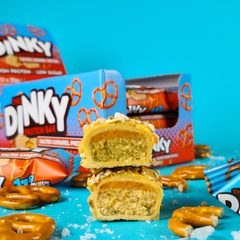 Image 3 for Dinky Protein Bar - Salted Caramel Pretzel 12 x 35g