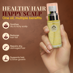 Image 2 for Olio Regina Dry Scalp Repair & Hair Growth Oil 50ml