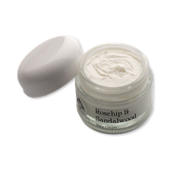 Image 2 for Rosehip & Sandalwood Face & Body Cream for Dry Skin 50ml