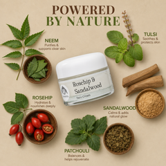 Image 5 for Rosehip & Sandalwood Face & Body Cream for Dry Skin 50ml