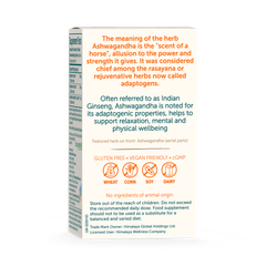 Image 4 for ORGANIC ASHWAGANDHA CAPLETS 60’S