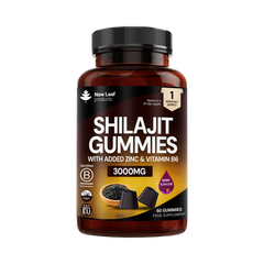 Image 1 for Shilajit Gummies Enriched with Zinc & Vitamin B6 60 Gummies
