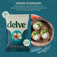 Image 2 for Sour Cream & Shallot Roasted Oat Crisps 120g