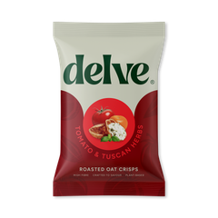 Image 1 for Tomato & Tuscan Herbs Roasted Oat Crisps 120g