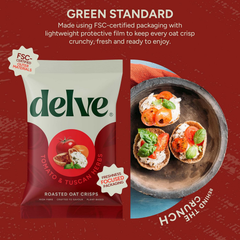 Image 2 for Tomato & Tuscan Herbs Roasted Oat Crisps 120g