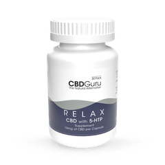 Image 1 for CBD Guru Relax Capsules - 10mg - 30 pack