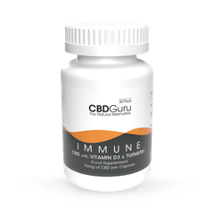 Image 1 for CBD Guru Immune Capsules - 15mg - 30 pack