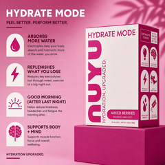 Image 2 for Hydrate Mode Mixed Berry Electrolytes 30 Sachets
