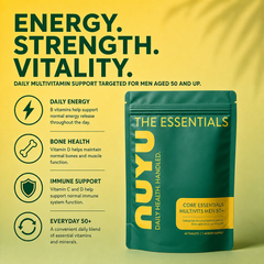 Image 3 for Core Essentials  Men's 50+ Multivitamin 60 Tablets