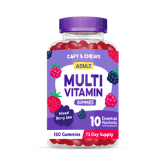 Image 1 for Adult Mixed Berry Jam Multivitamin Gummies 150's