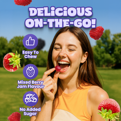 Image 4 for Adult Mixed Berry Jam Multivitamin Gummies 150's