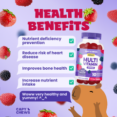 Image 2 for Kids Strawberry Multivitamin Gummies 150's