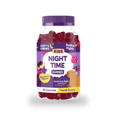 Image 1 for Kids Raspberry Sleep Gummies 30's