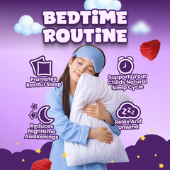 Image 2 for Kids Raspberry Sleep Gummies 30's