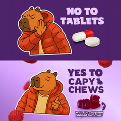 Image 3 for Kids Raspberry Sleep Gummies 30's
