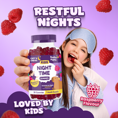 Image 5 for Kids Raspberry Sleep Gummies 30's