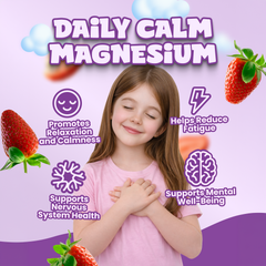 Image 2 for Kids Strawberry Magnesium Citrate Gummies 30's